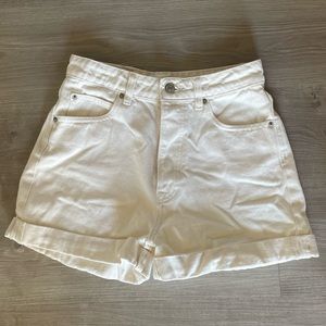 high waisted mom shorts